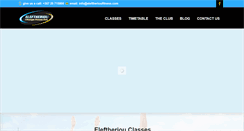 Desktop Screenshot of eleftherioufitness.com